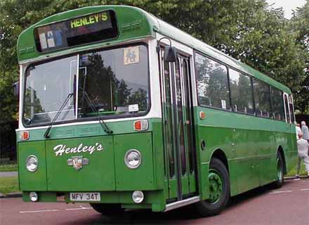 East Lancs Leyland Leopard of Henleys, Abertillery ex Burnley & Pendle